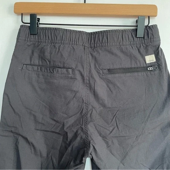 NWT Vuori Ripstop Pant Long Charcoal DuraTerra 2 way stretch Slim Fit Women’s XS - Picture 9 of 15